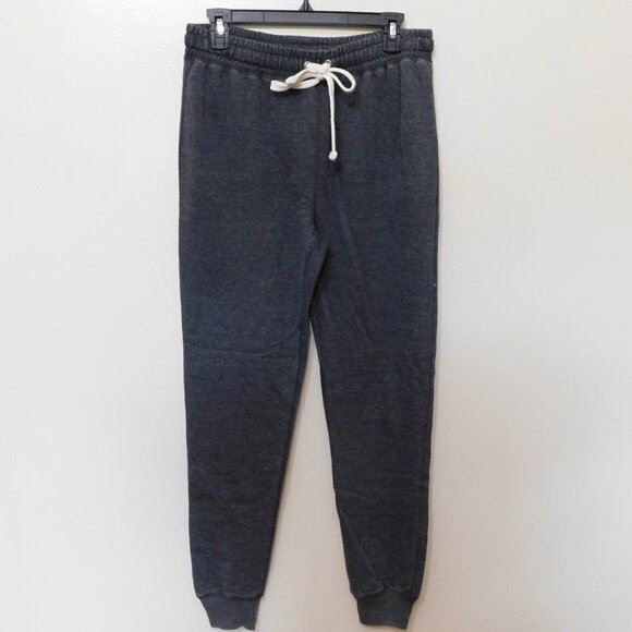 JR404 Ultra Flirt Charcoal Gray Juniors' Basic Jogger Sweatpants Size M - Picture 1 of 2